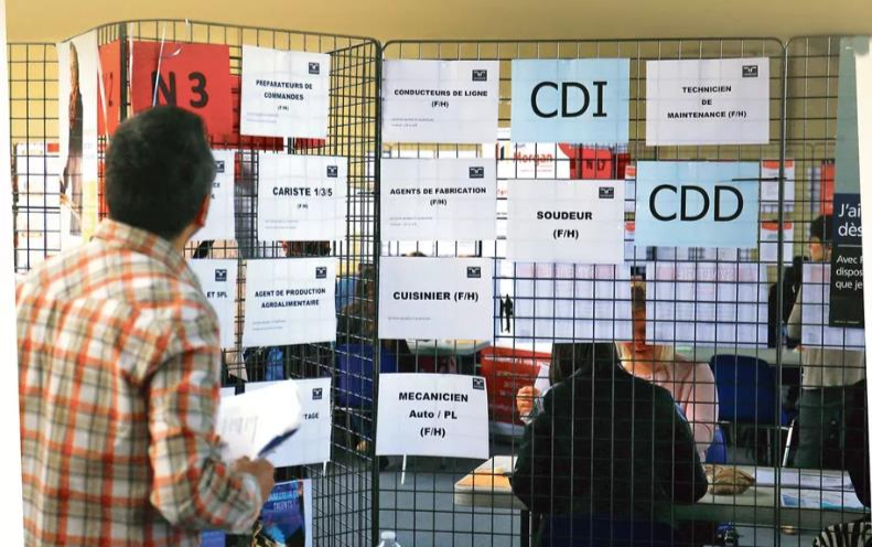 法国目前有355400个岗位无人问津